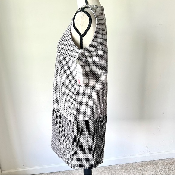 NWT Vintage TALK OF THE WALK Sleeveless Contrast Shift Day Dress—SZ. Medium - Picture 5 of 15